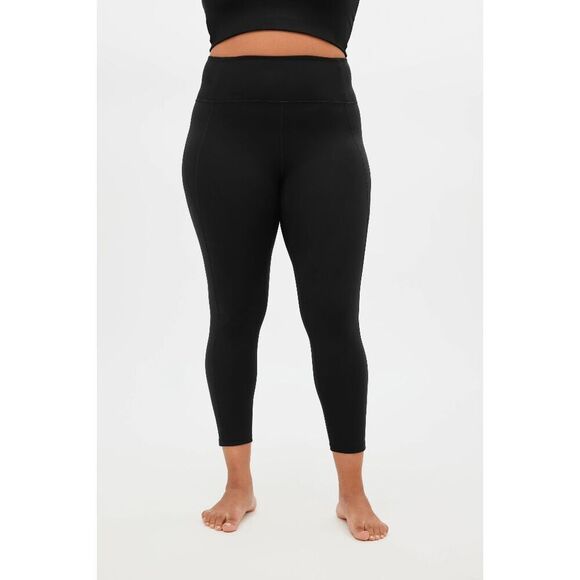 Girlfriend Collective Black Compressive High-Rise Leggings 7/8 Length XL - Picture 6 of 9